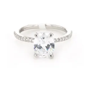 0.18 ctw Diamond Solitaire Engagement Ring