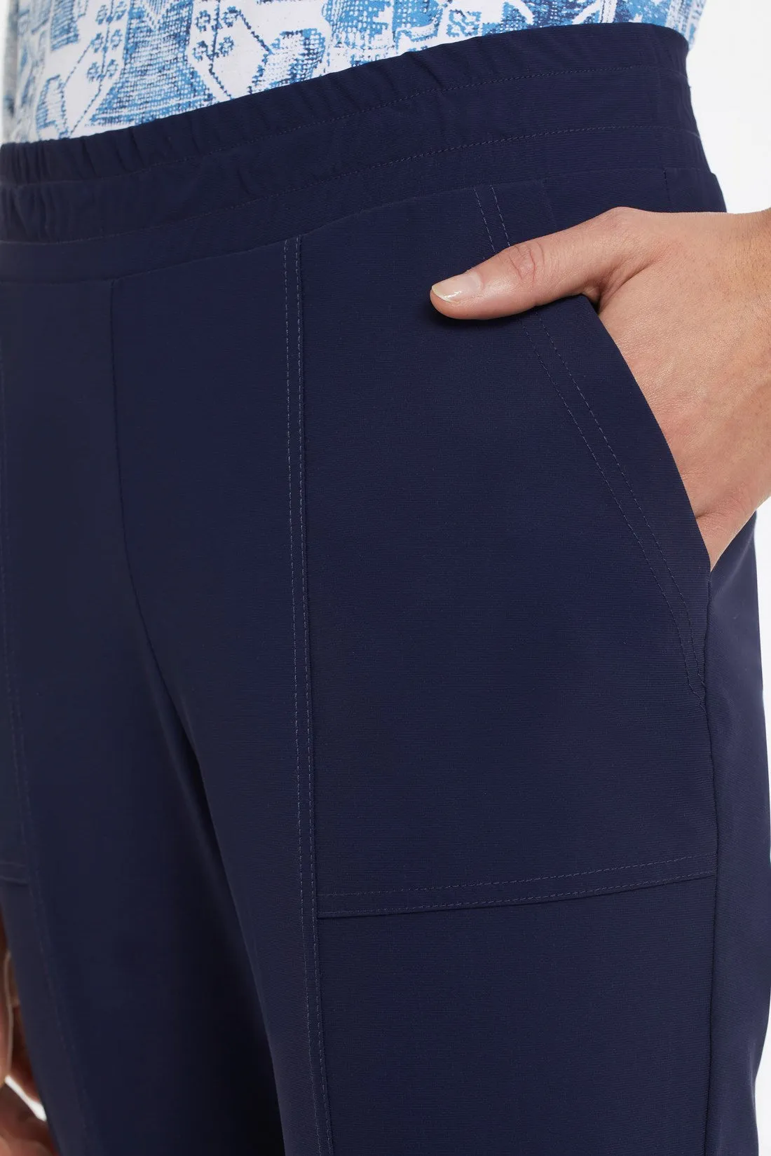 25 INCH PULL-ON TECHNICAL CAPRIS-Deepblue