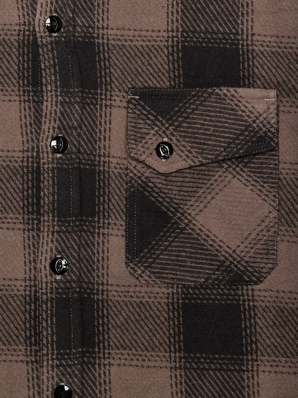 3sixteen Crosscut Flannel Charcoal Twill Plaid