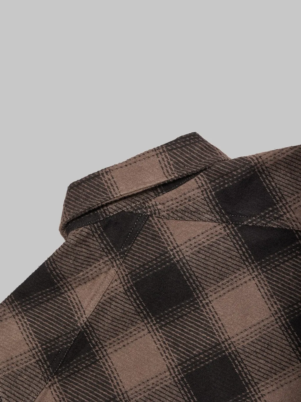 3sixteen Crosscut Flannel Charcoal Twill Plaid