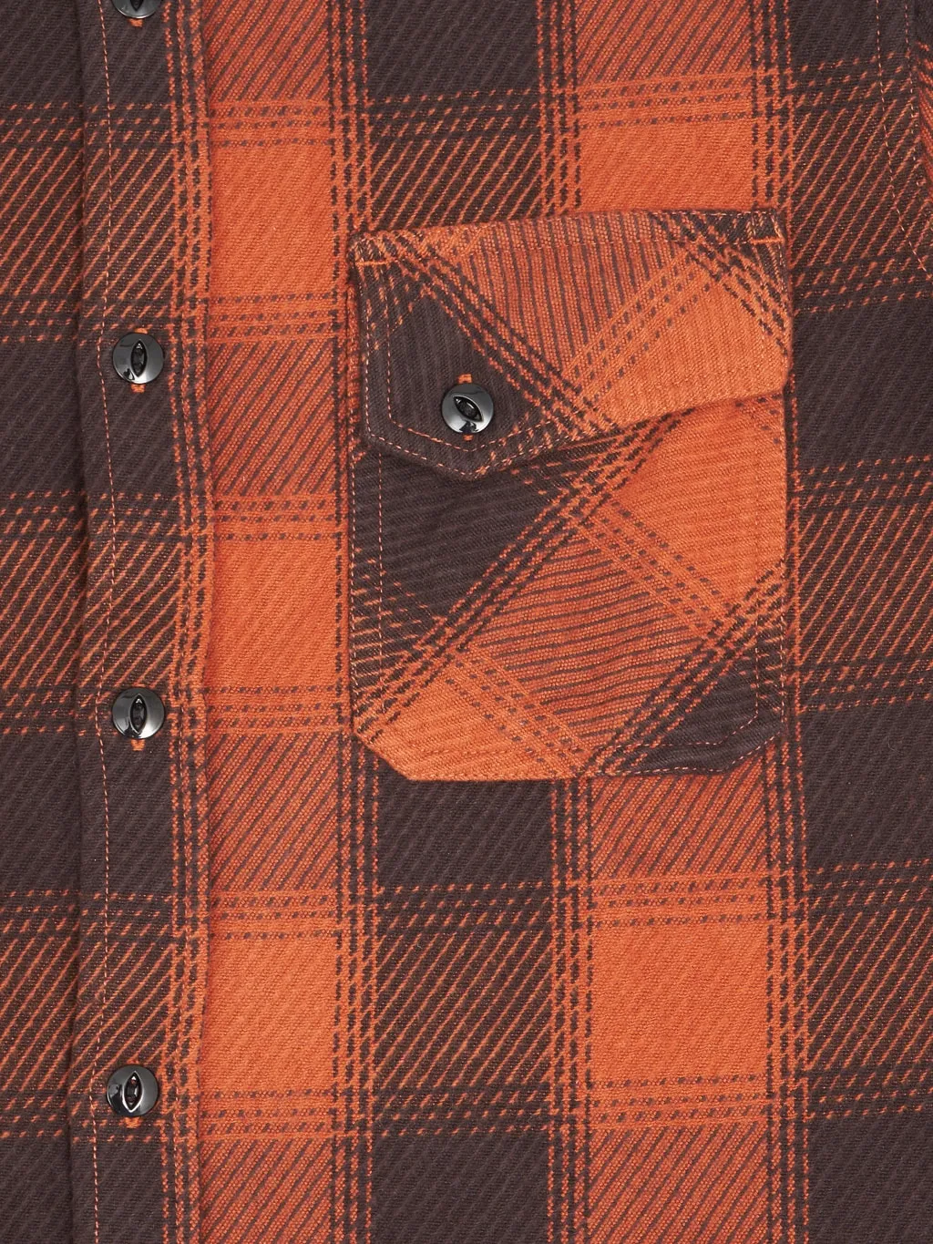 3sixteen Crosscut Flannel Rust Twill