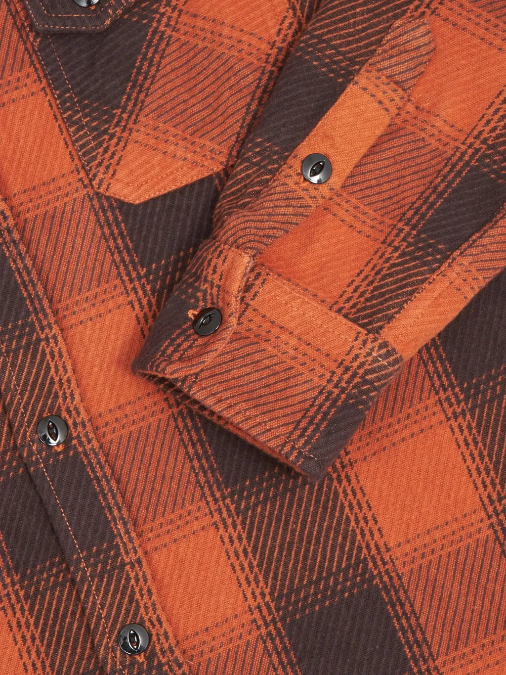 3sixteen Crosscut Flannel Rust Twill