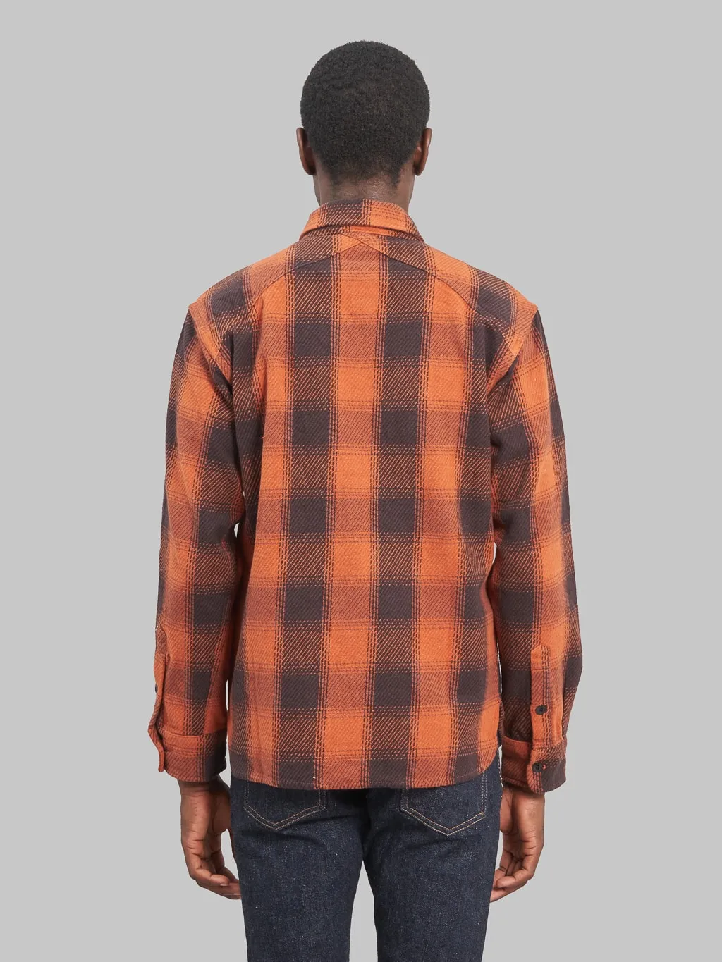 3sixteen Crosscut Flannel Rust Twill