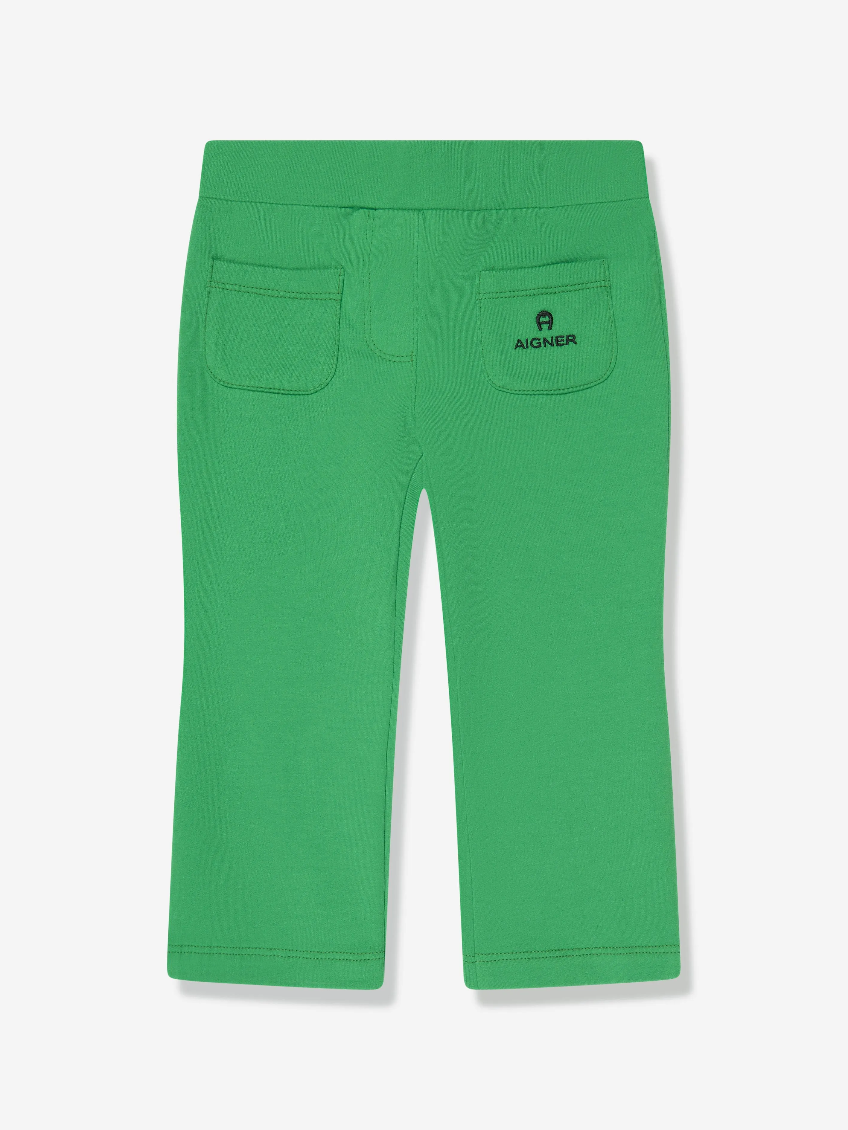 Aigner Baby Girls Logo Joggers in Green