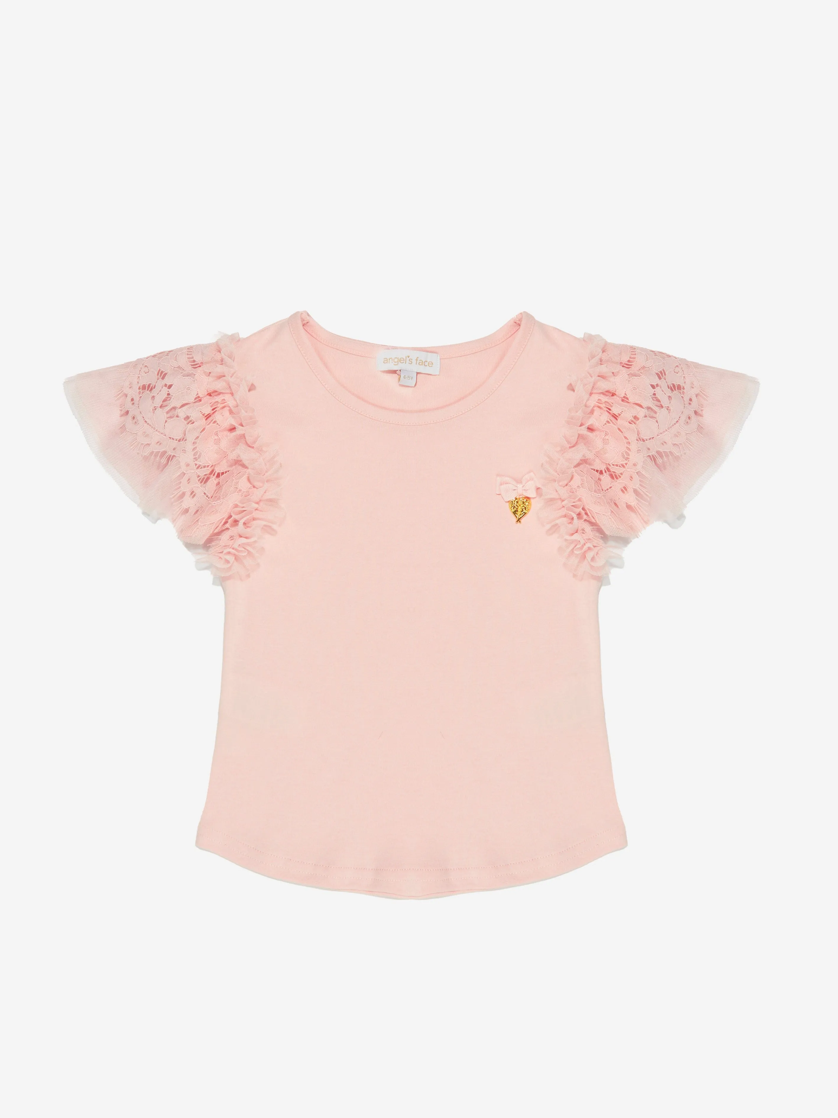 Angels Face Girls Larisa Top in Pink