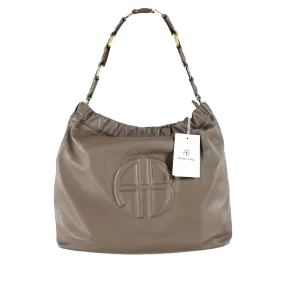 Anine Bing Taupe Chain Strap Shoulder Bag