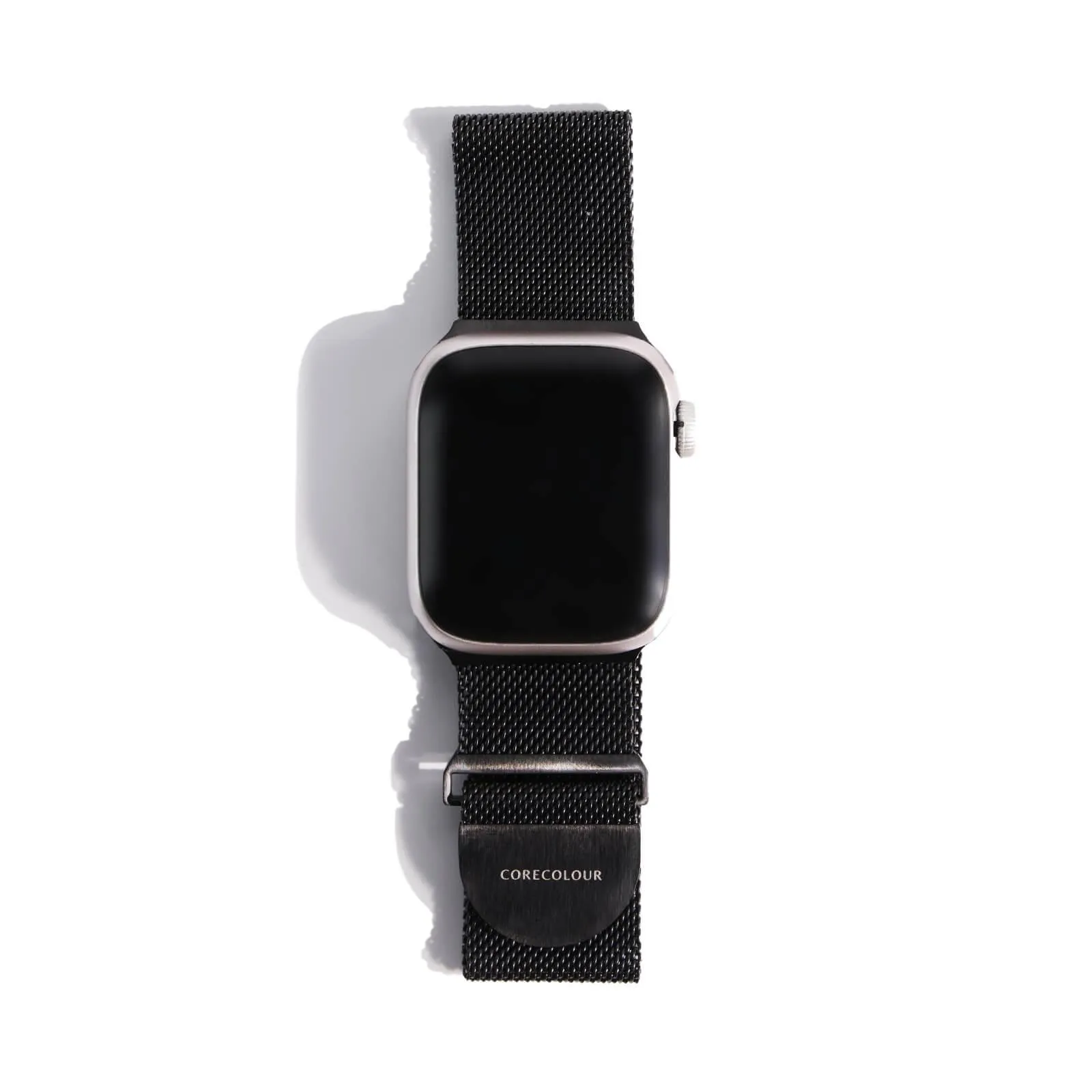 Apple Watch Strap Black Metal Mesh – Stainless Steel – 38mm – 41mm