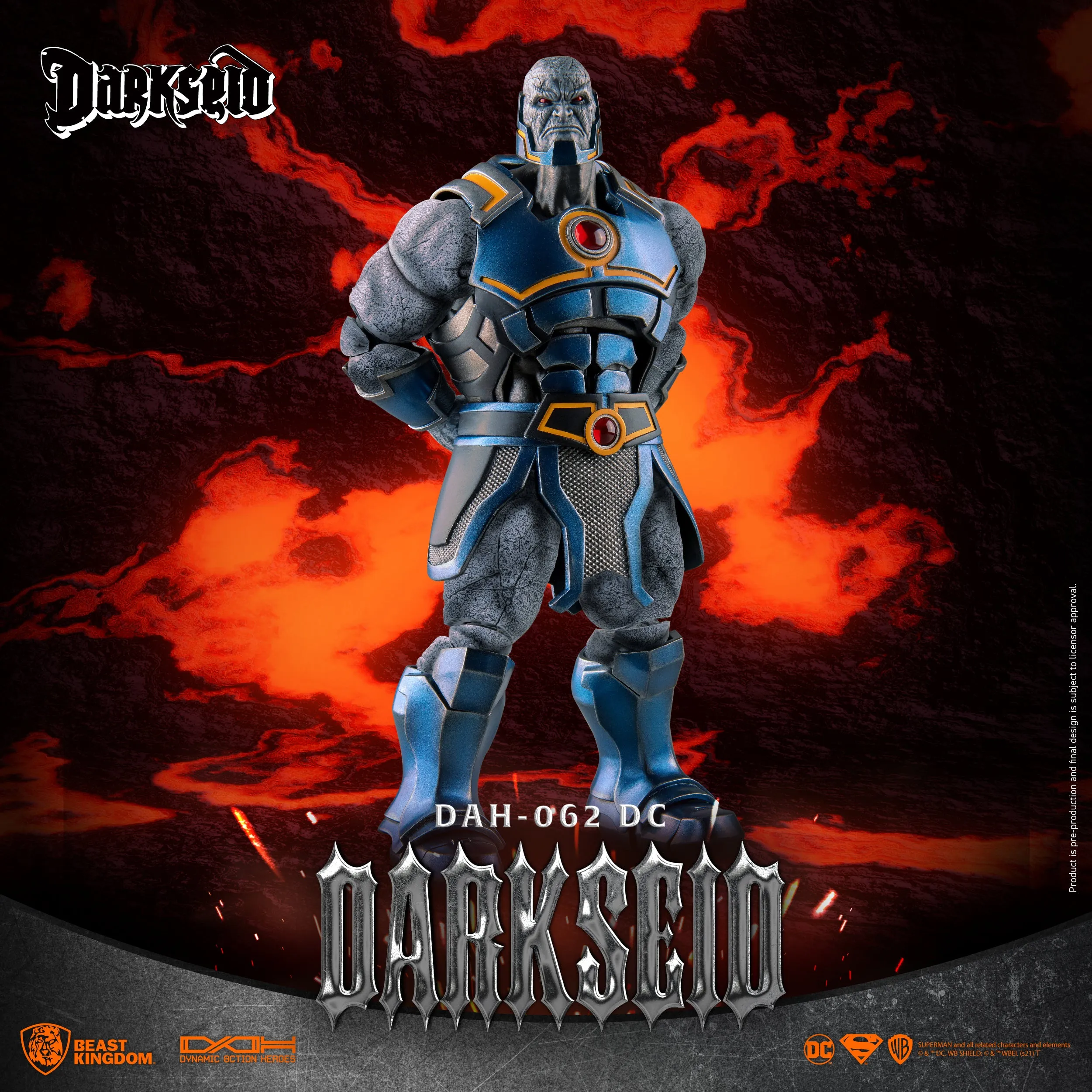 Beast Kingdom DAH-062 DC Comics Darkseid 1:9 Scale Dynamic 8ction Heroes Action Figure