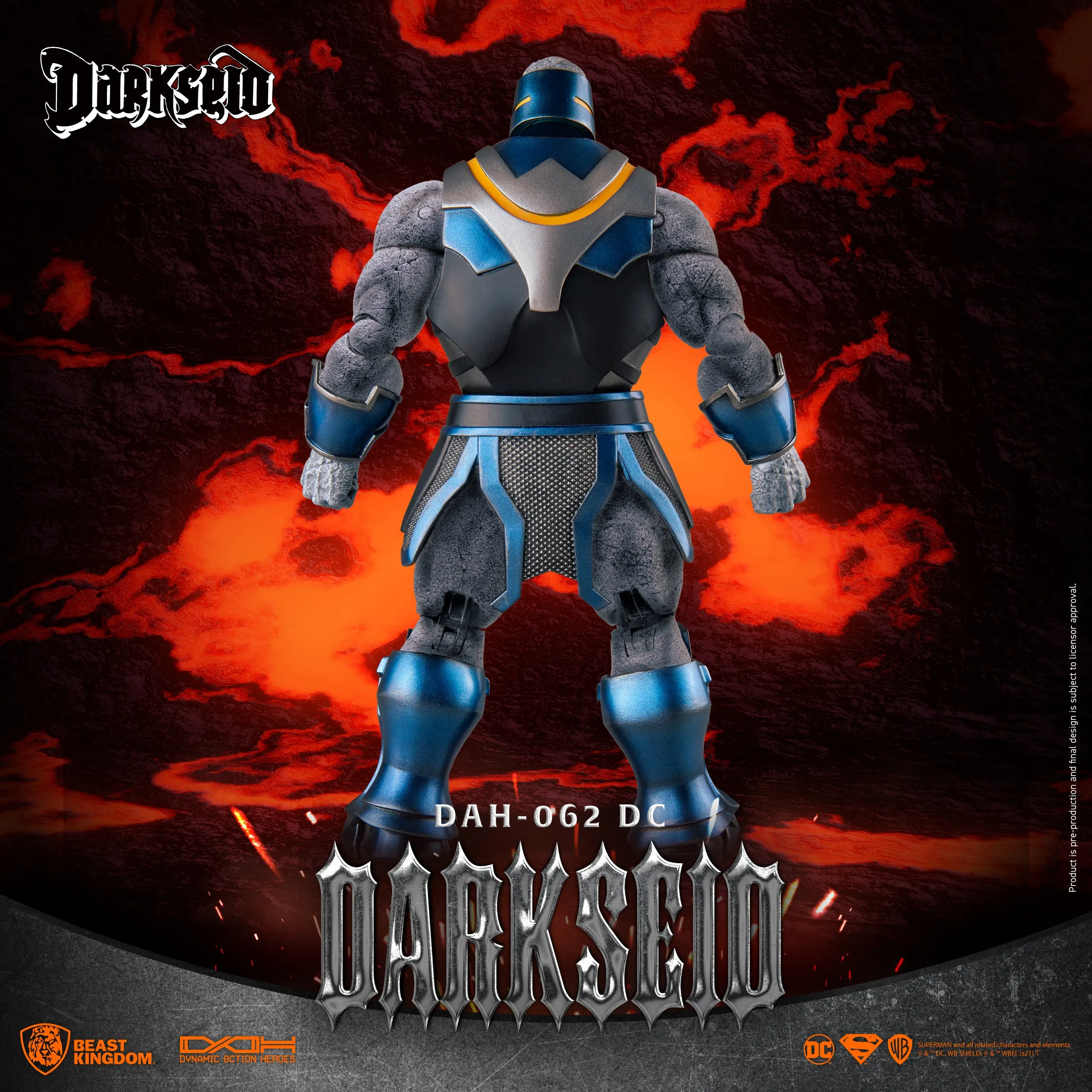 Beast Kingdom DAH-062 DC Comics Darkseid 1:9 Scale Dynamic 8ction Heroes Action Figure