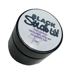 BLACK Stick It!  Foil Transfer Gel