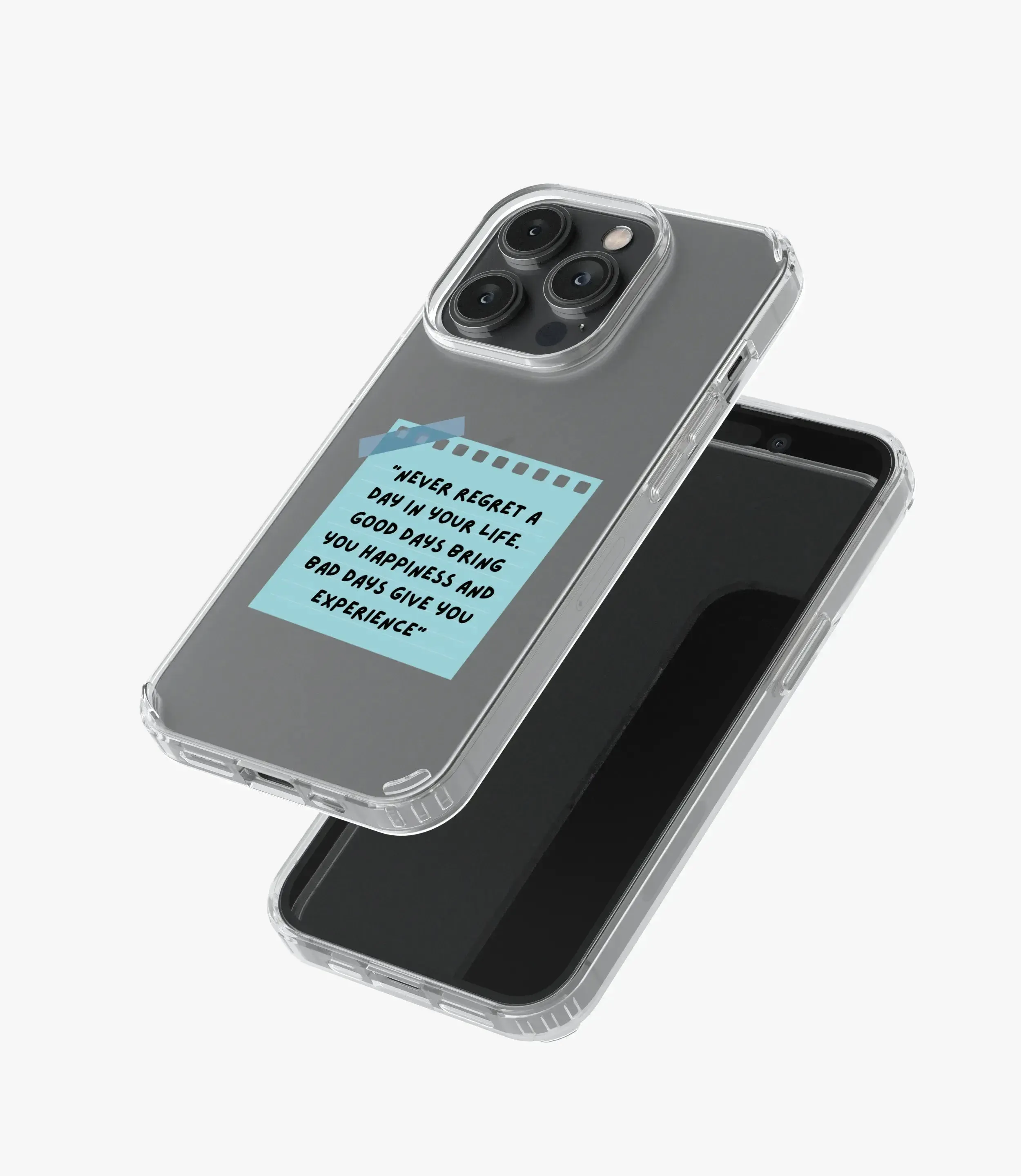 Blue Sticky Custom Note Silicone Case