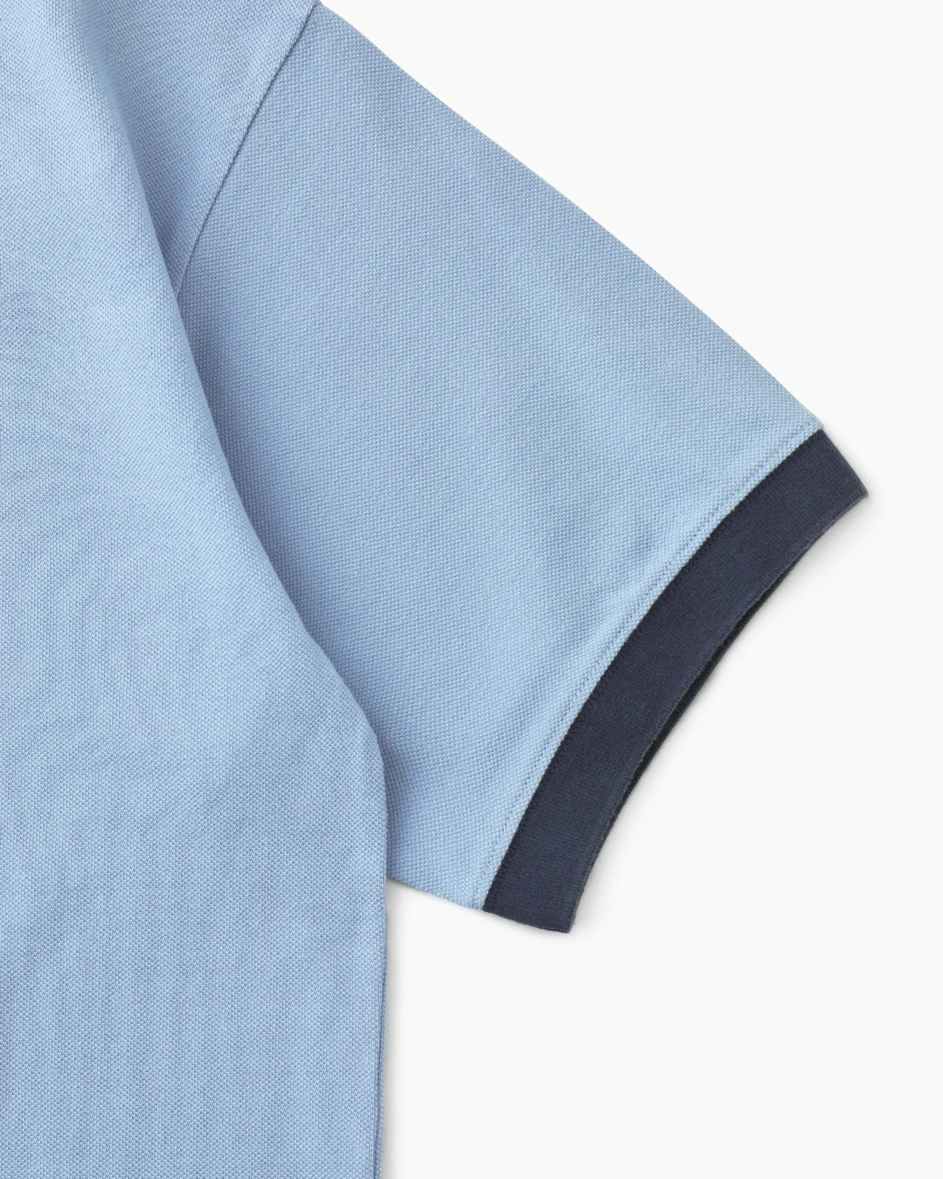 Campus S/S Polo Light Blue