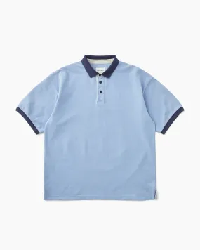 Campus S/S Polo Light Blue