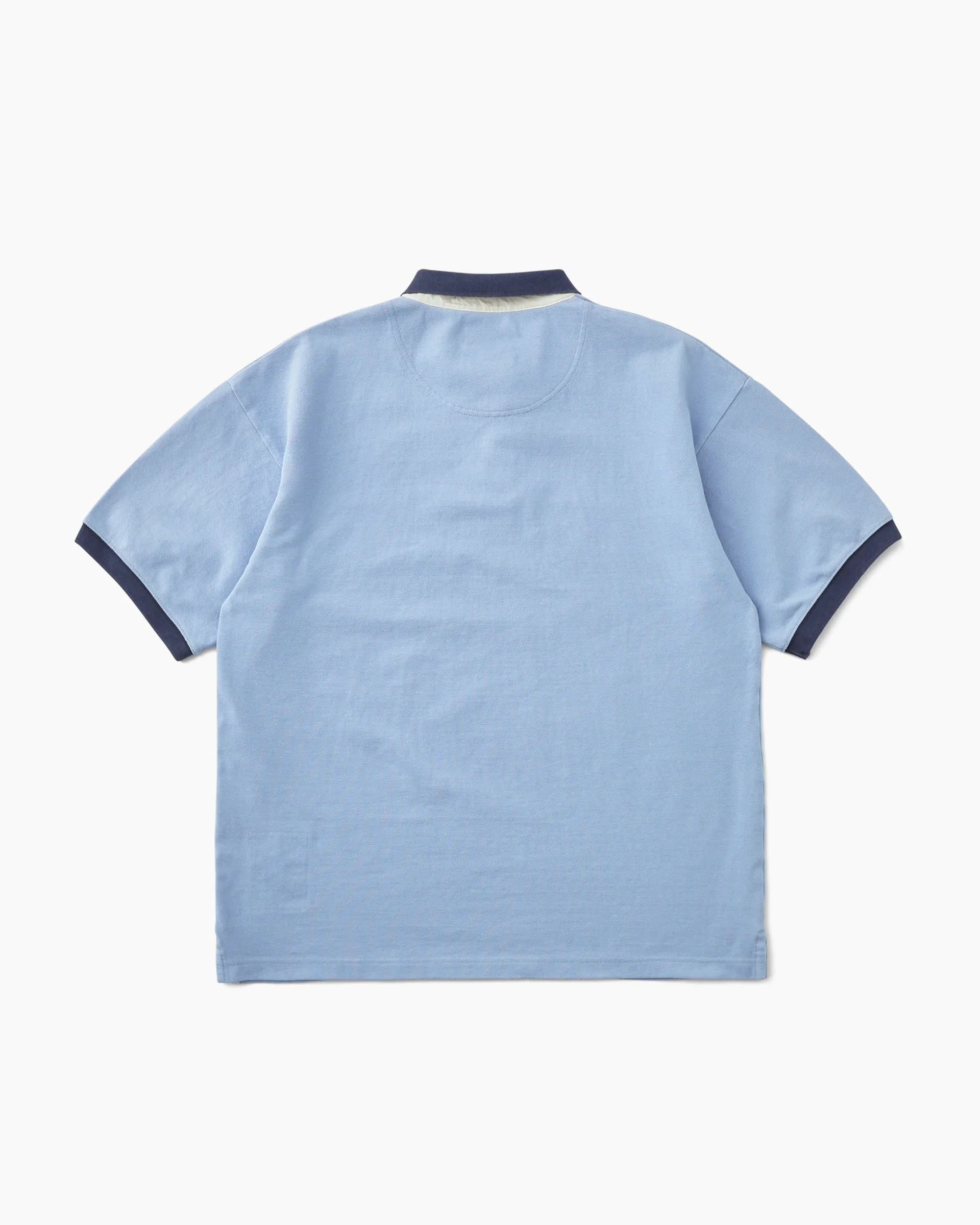 Campus S/S Polo Light Blue