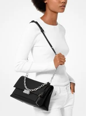 Cece Large Leather Shoulder Bag