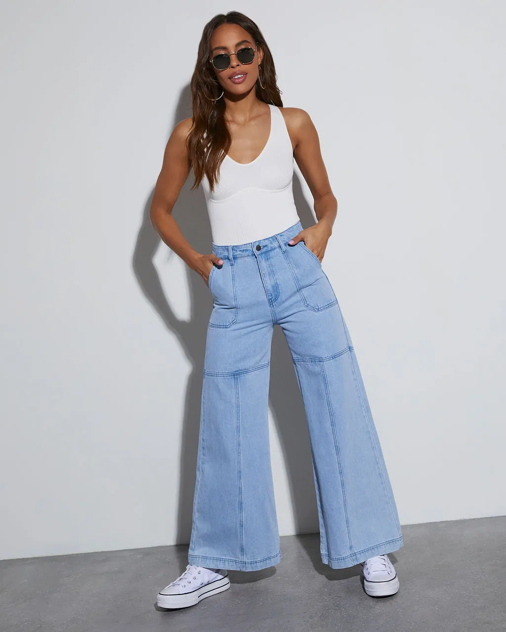 Cheryl Wide Leg Jeans