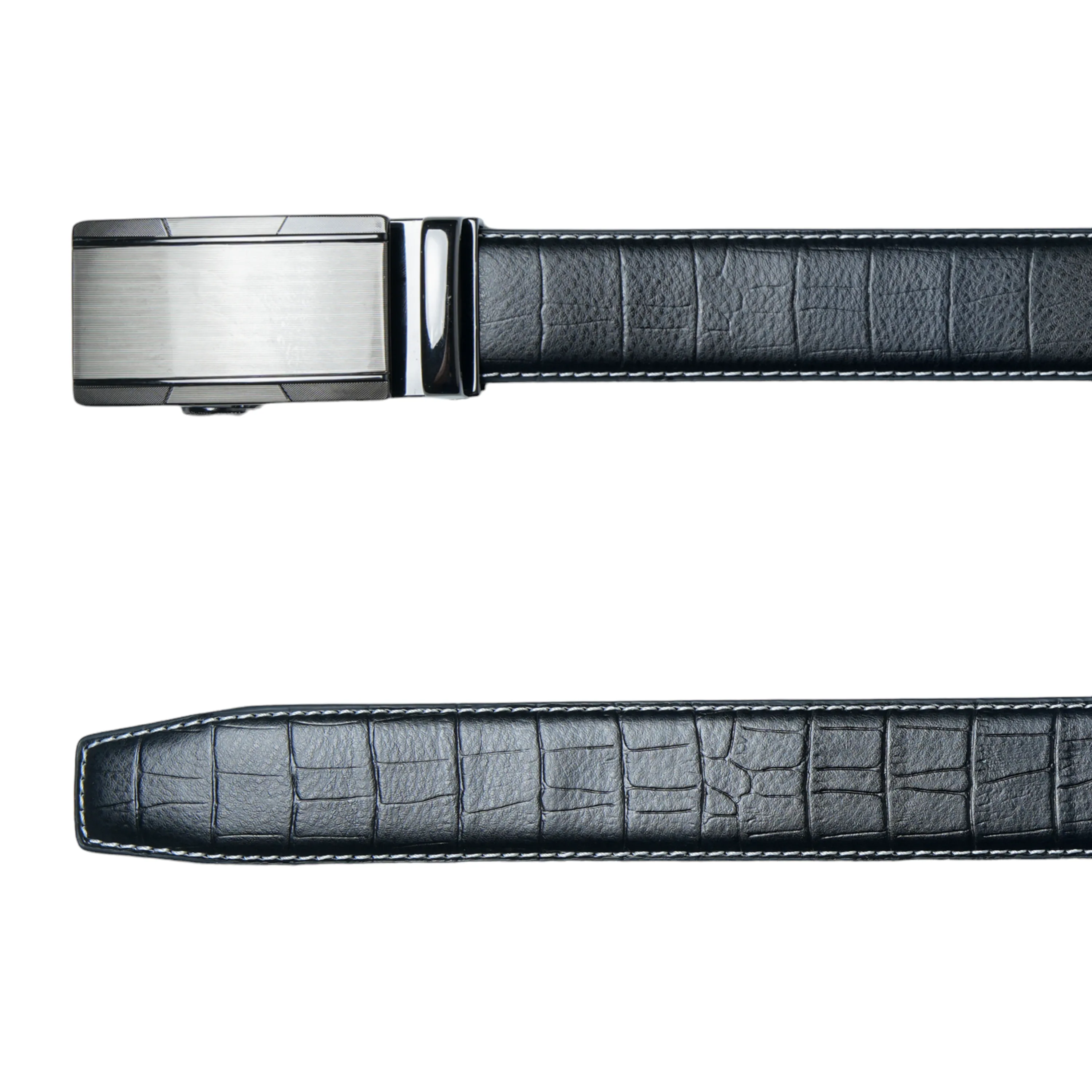 Chokore Formal Ratchet Leather Belt (Black)