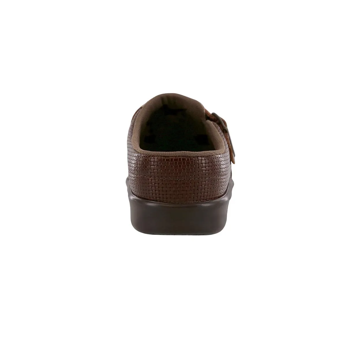 Clog - Woven Brown