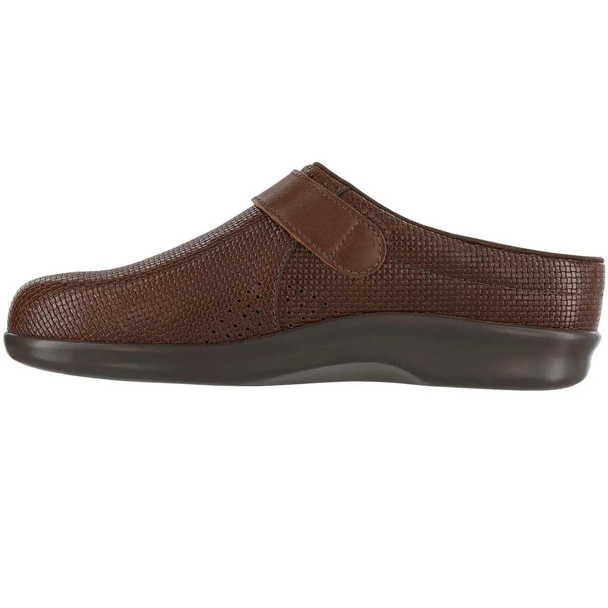 Clog - Woven Brown