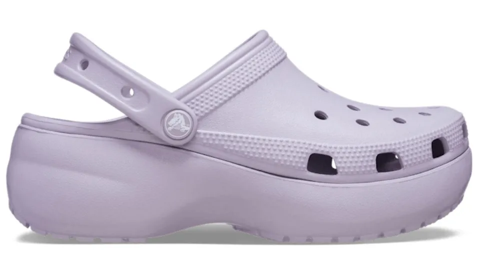 Crocs Classic Platform Clog Mauve Mist