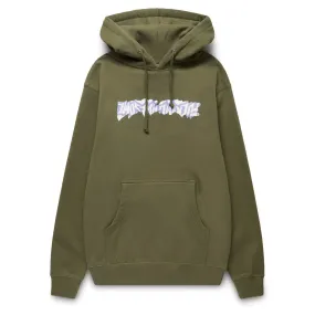 CUT OUT LOGO HOODIE