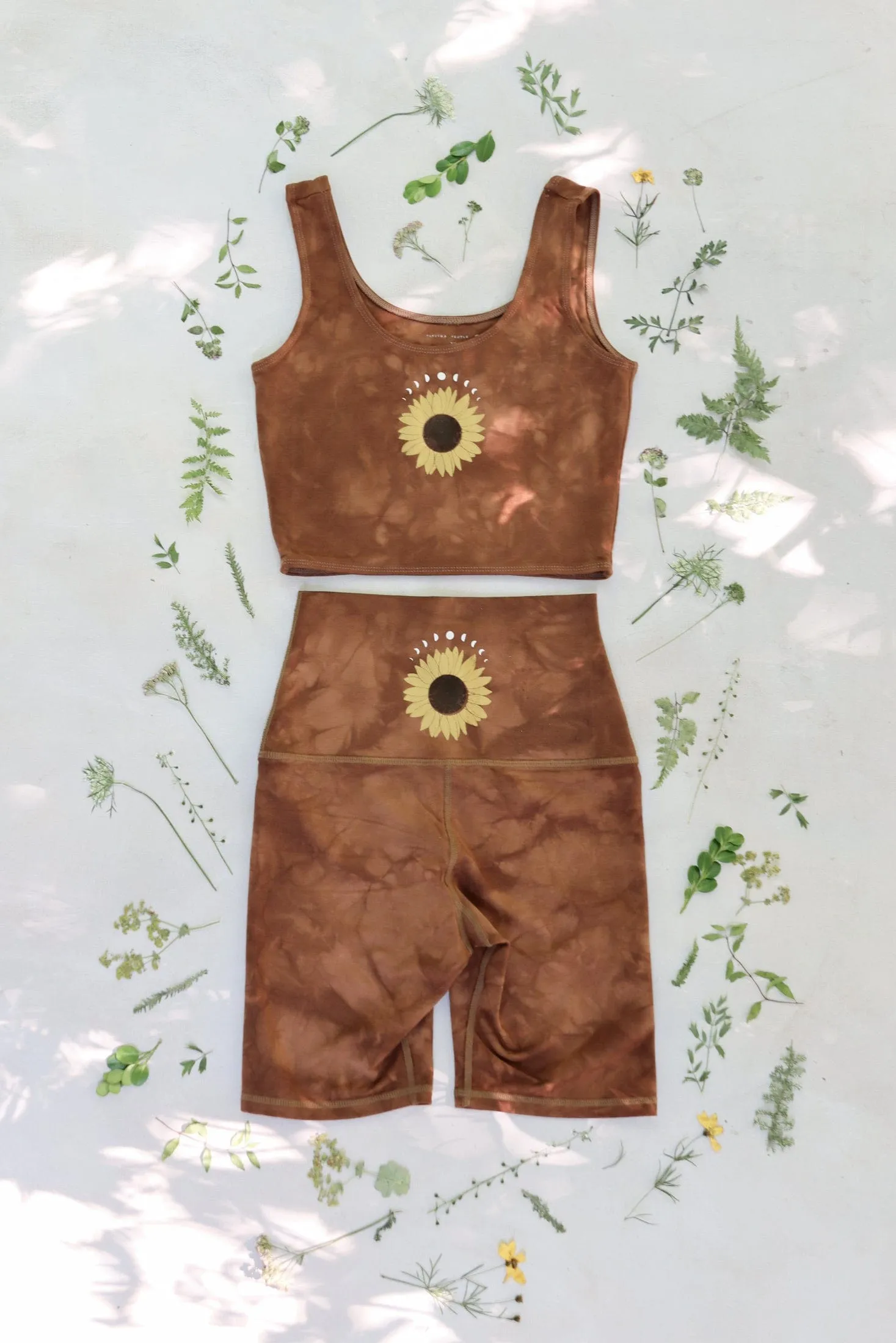 Earthy Sunflower Top