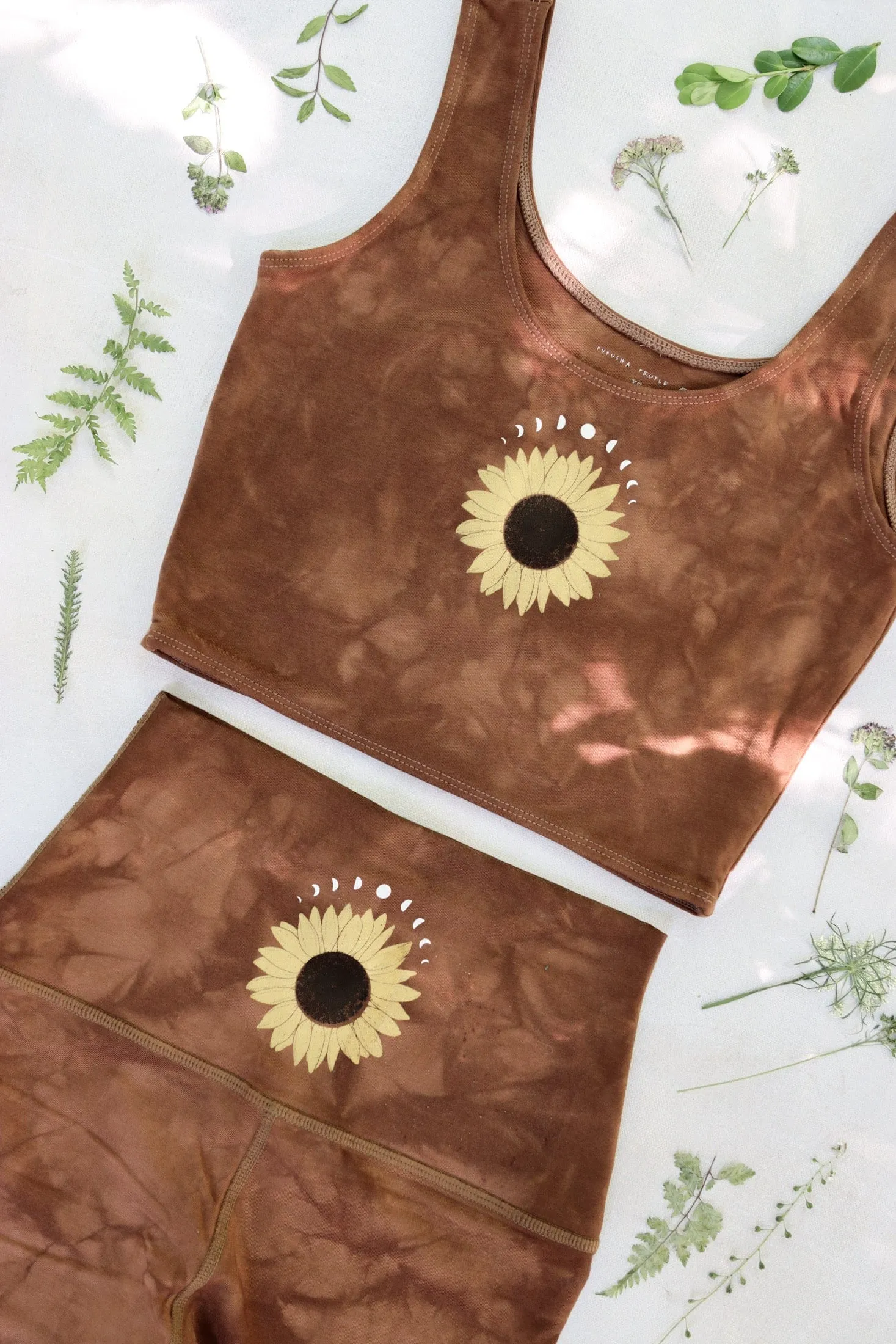 Earthy Sunflower Top