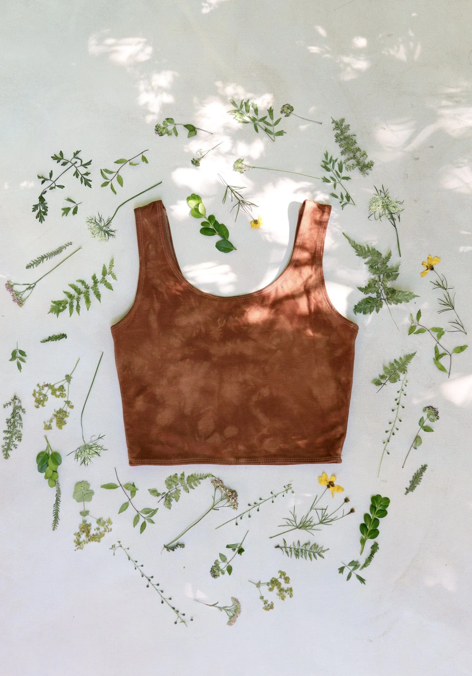 Earthy Sunflower Top