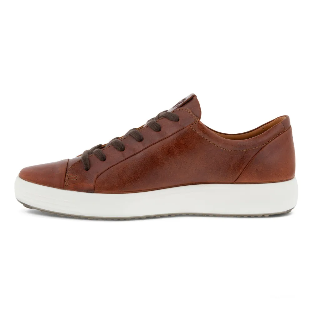 Ecco Soft 7 City Cognac Sneaker (Men's)