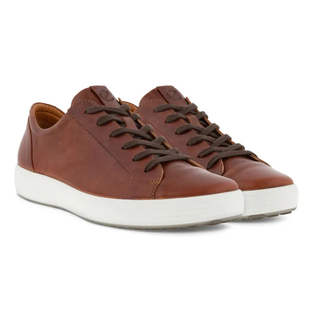 Ecco Soft 7 City Cognac Sneaker (Men's)