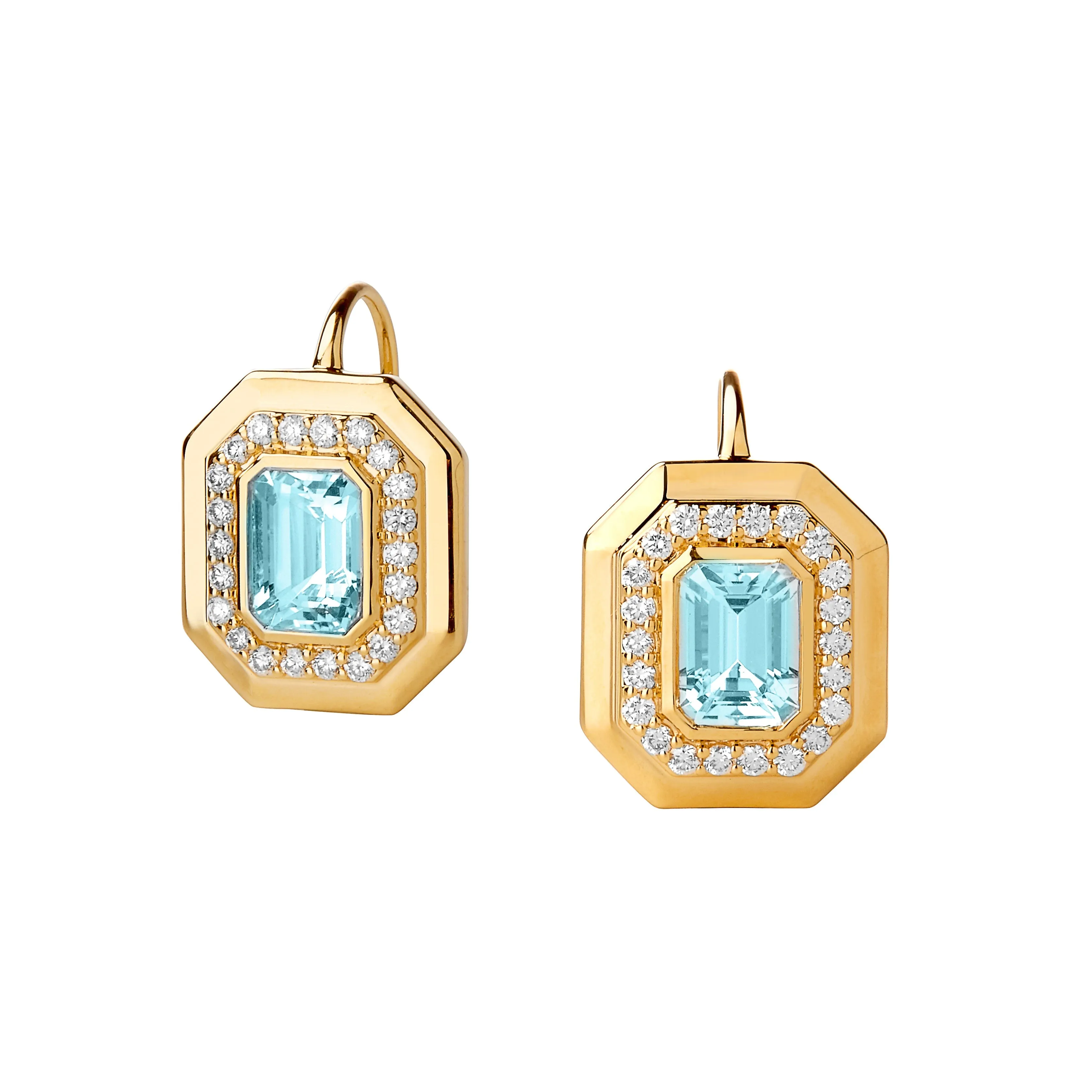 Emerald Cut Earrings