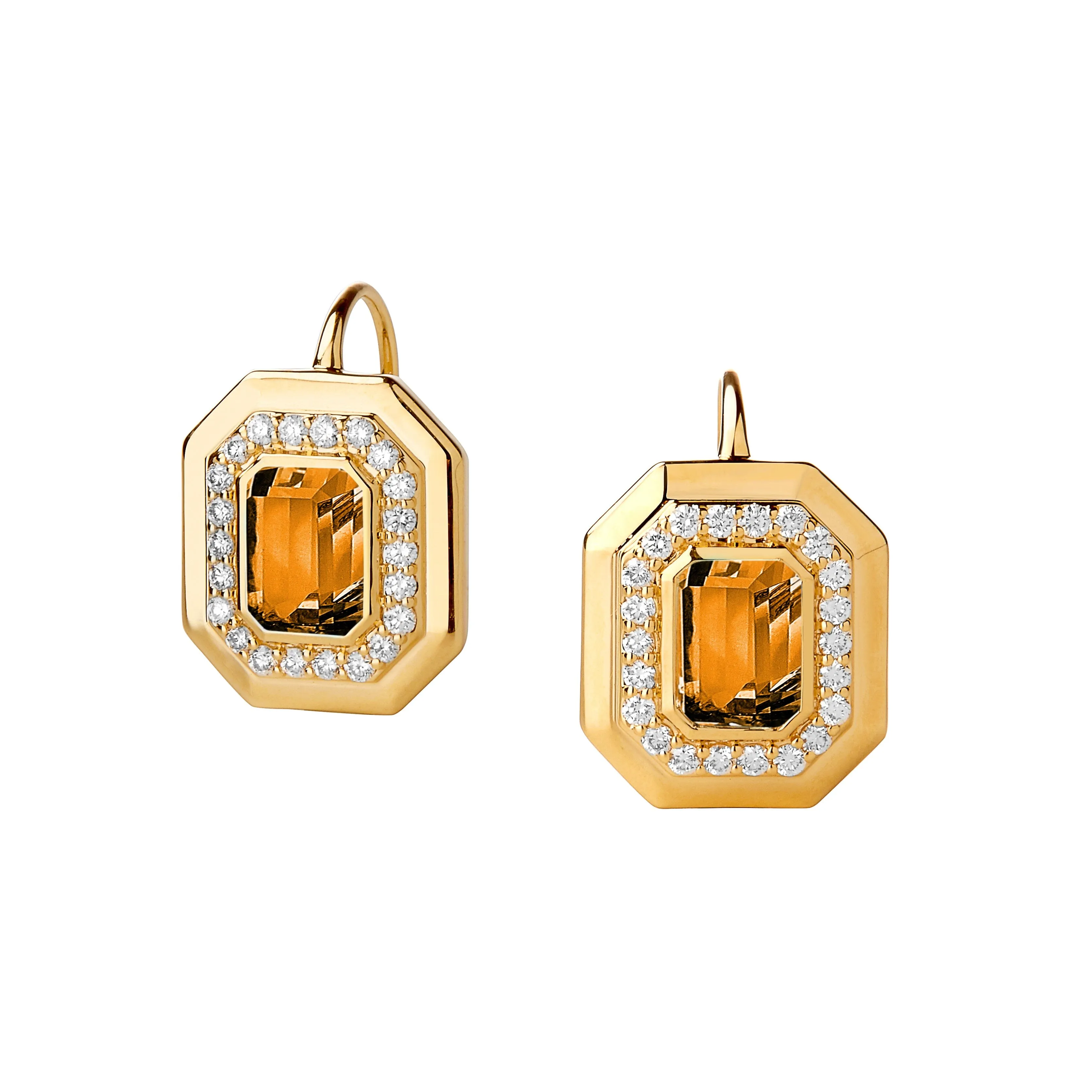 Emerald Cut Earrings