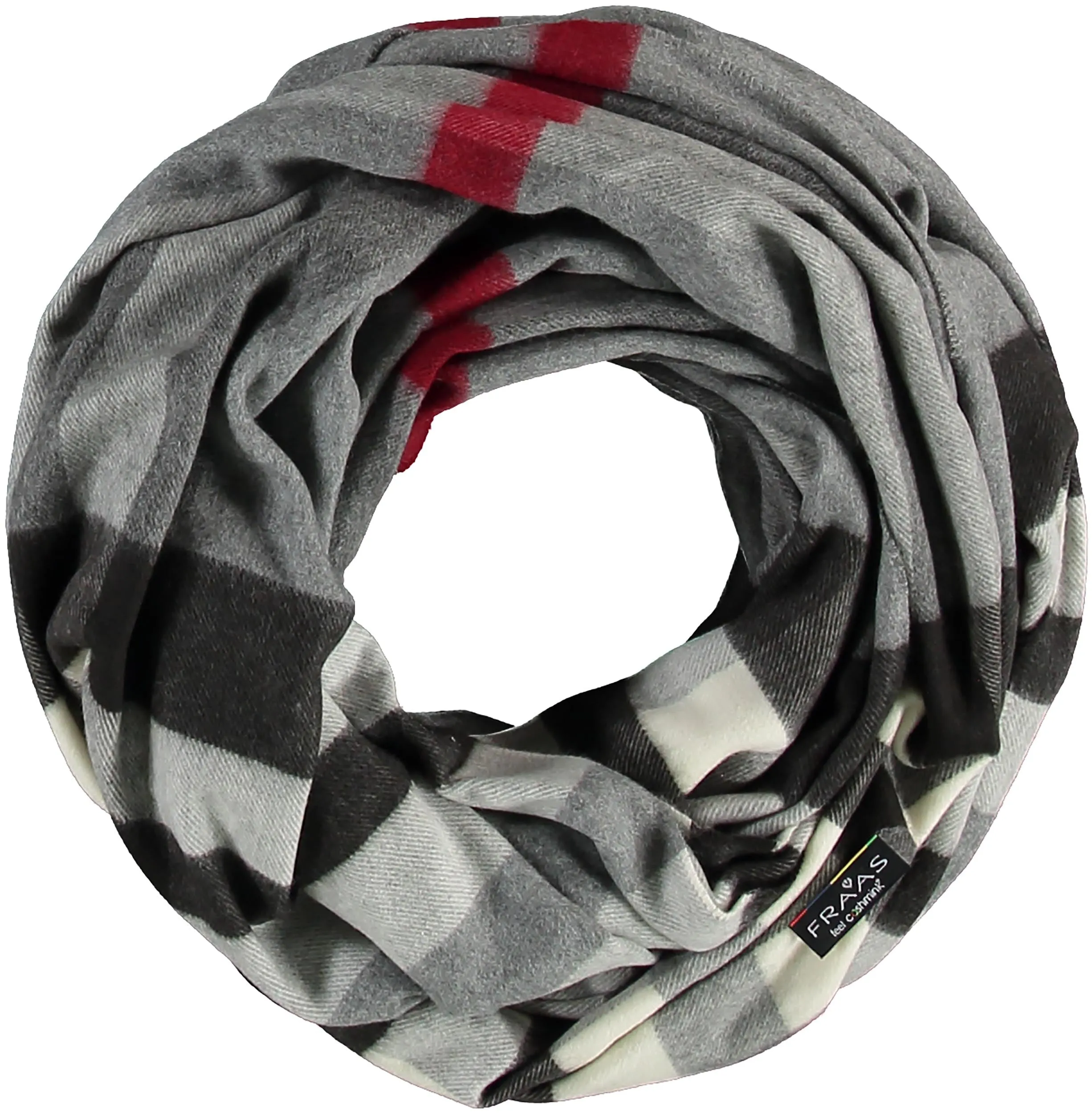 FRAAS Plaid Cashmink® Infinity Scarf