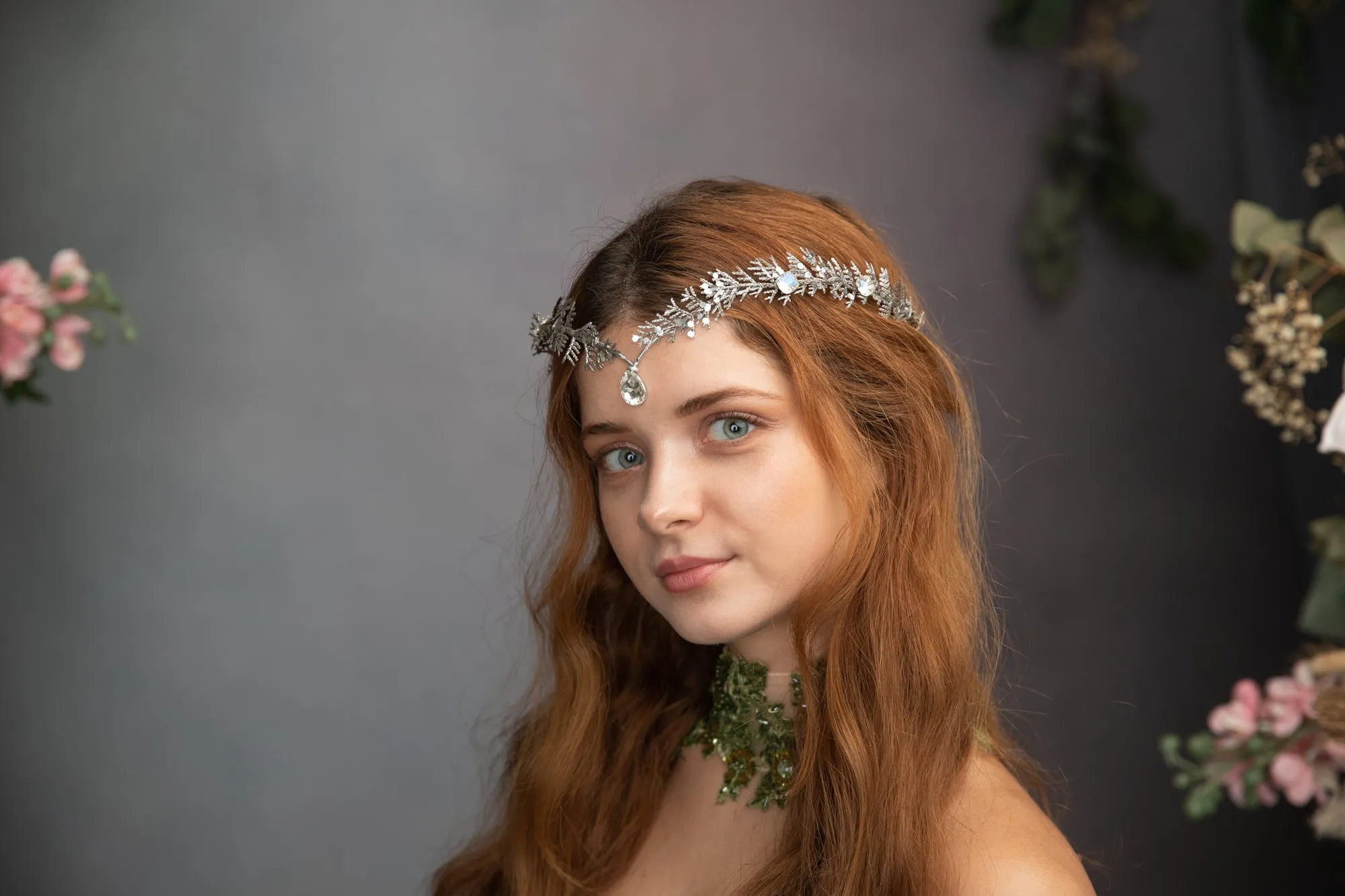 Glamour bridal elf crown