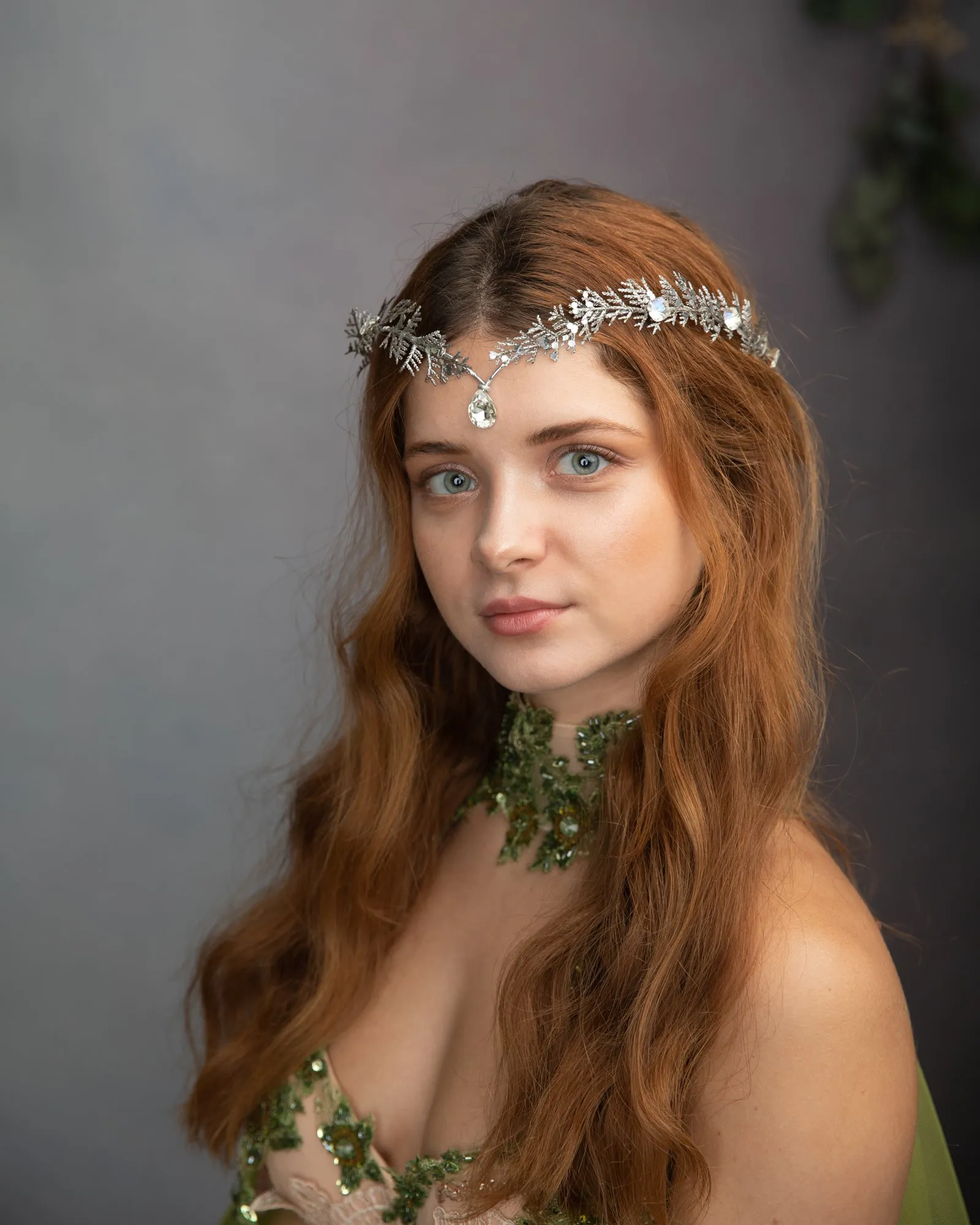 Glamour bridal elf crown