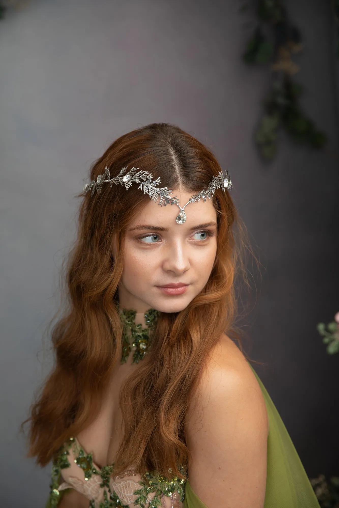 Glamour bridal elf crown