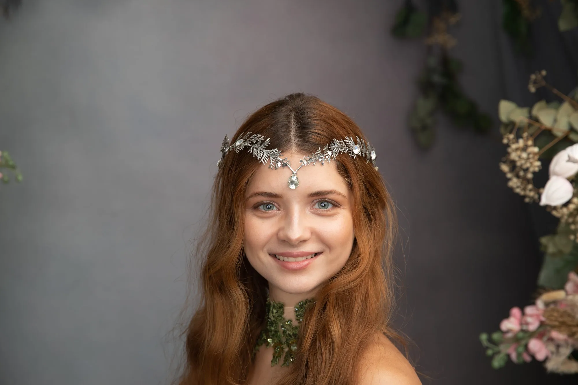 Glamour bridal elf crown