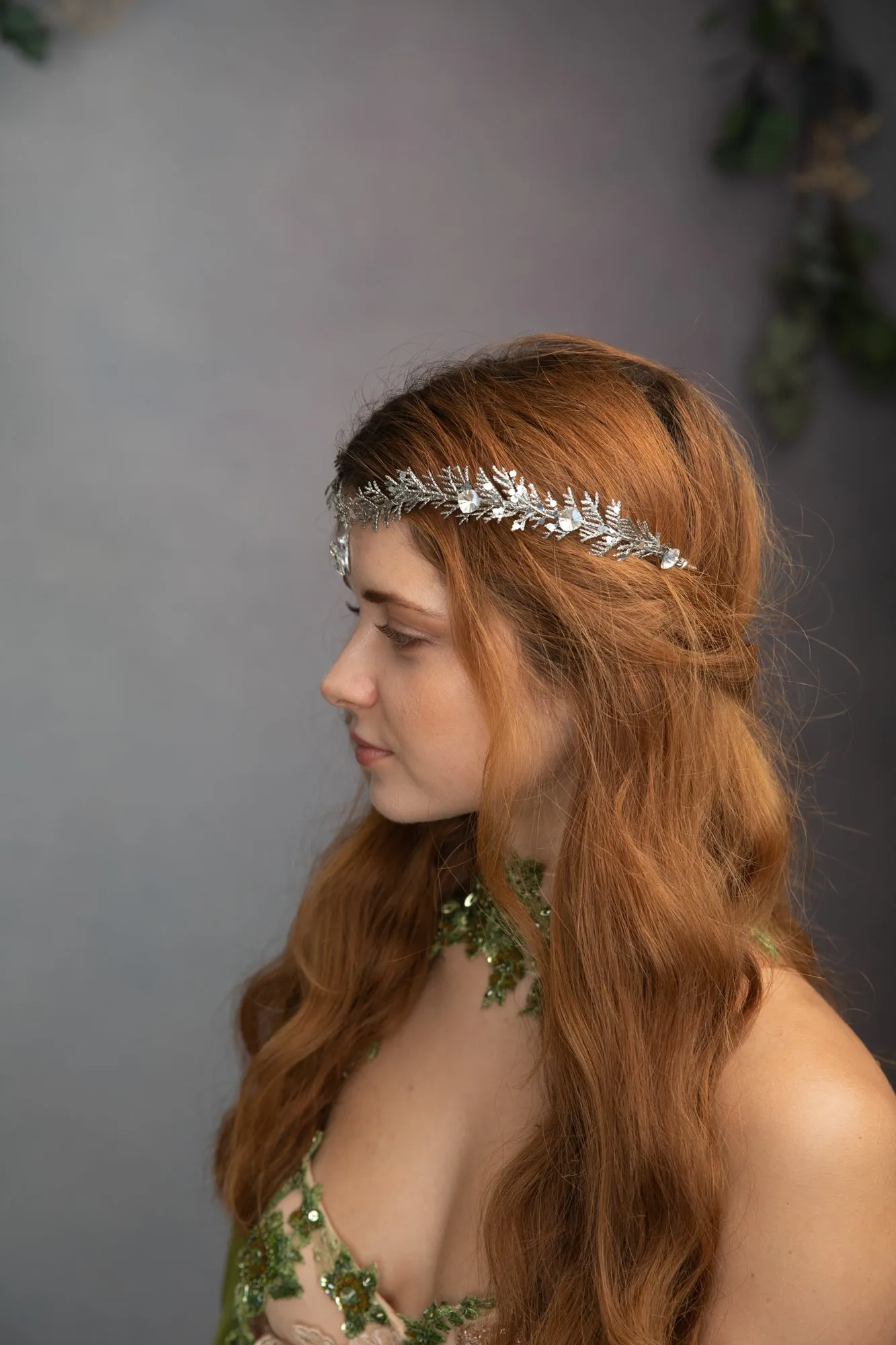 Glamour bridal elf crown