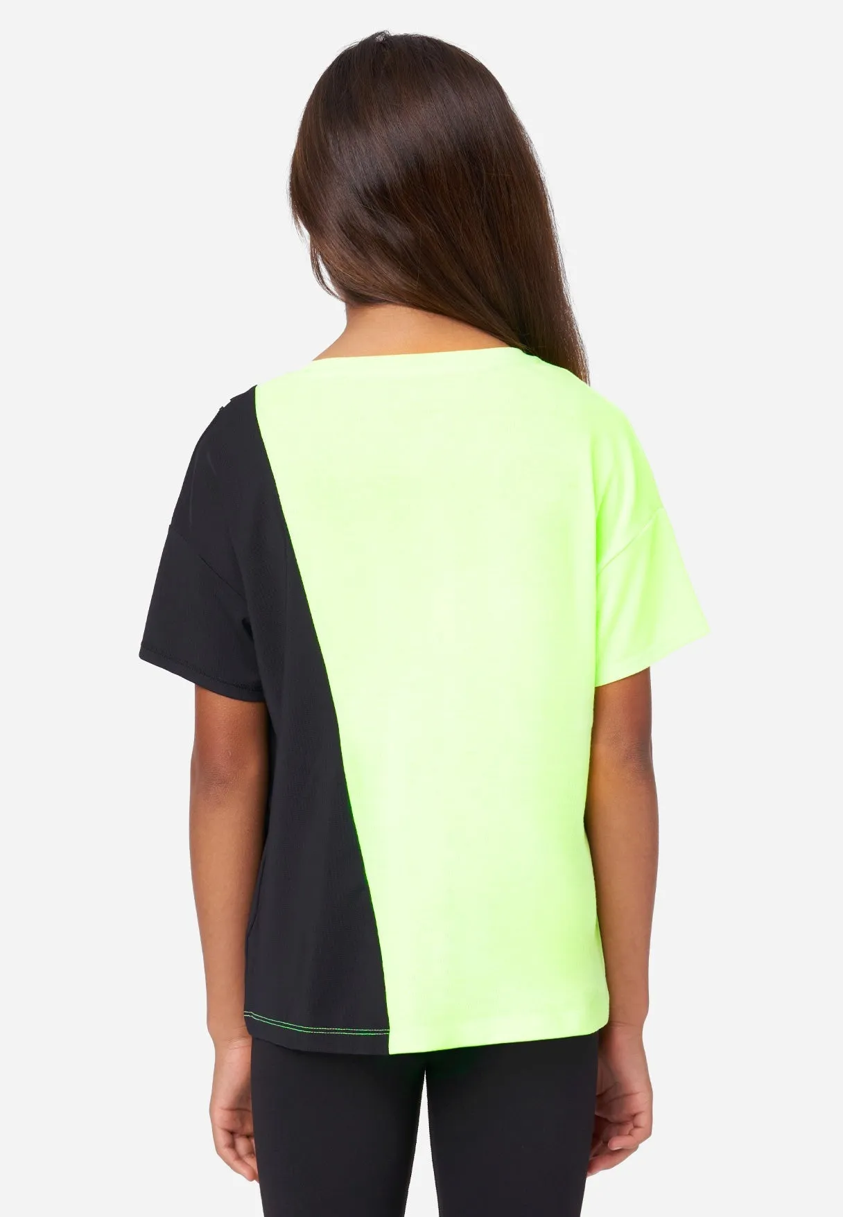 J Sport Color Block Sports Graphic Tee