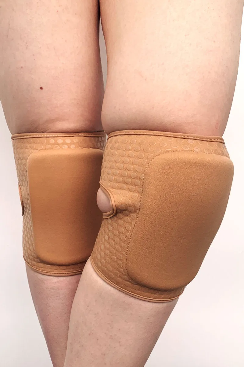 Lunalae Velcro Sticky Grip Kneepads - Sand