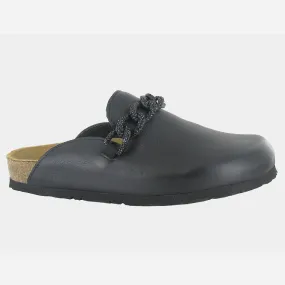 Naot Memphis Clog - Soft Black Leather