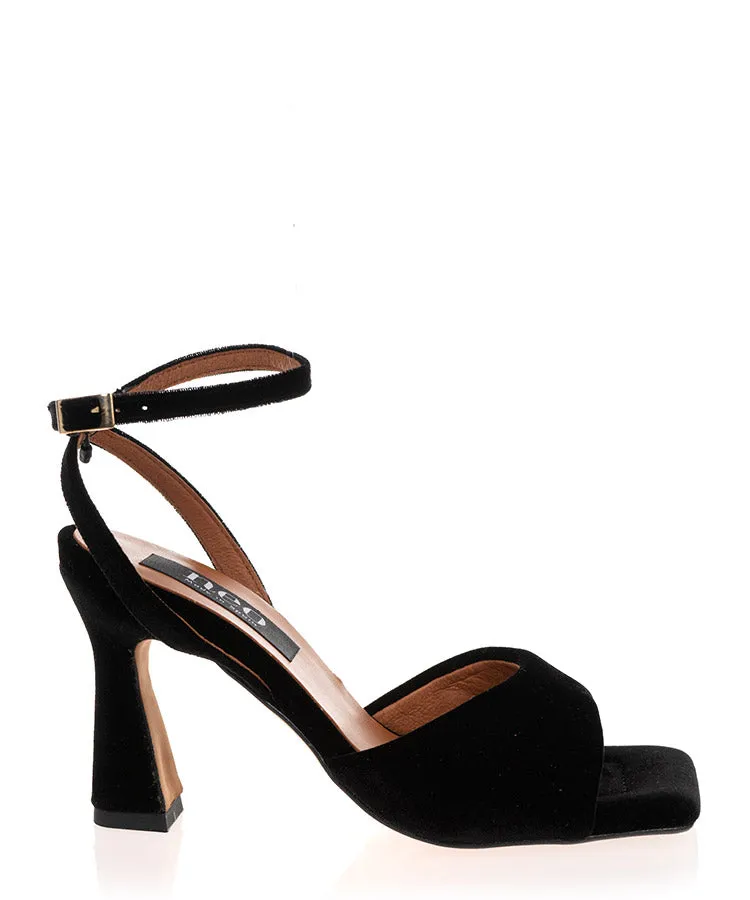 Neo AG-22579 Black Velvet Leather Occasions Shoe