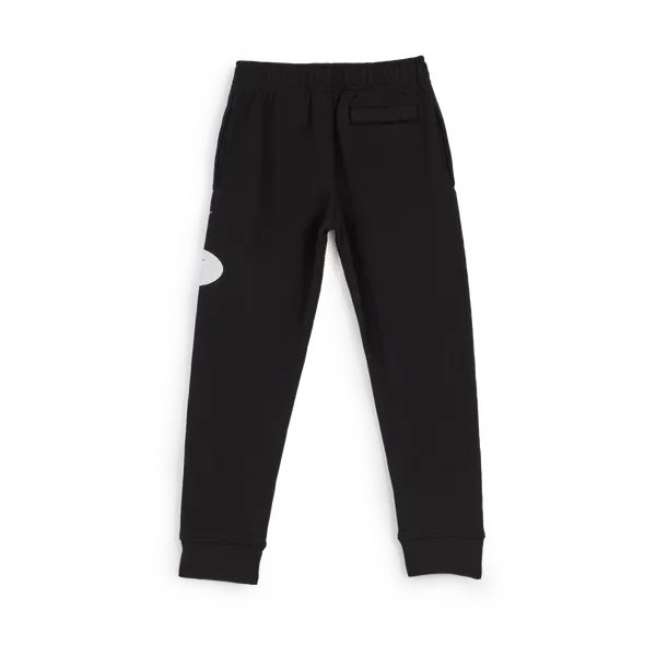 NIKE JUNIOR SWOOSH BLACK TRACKPANTS