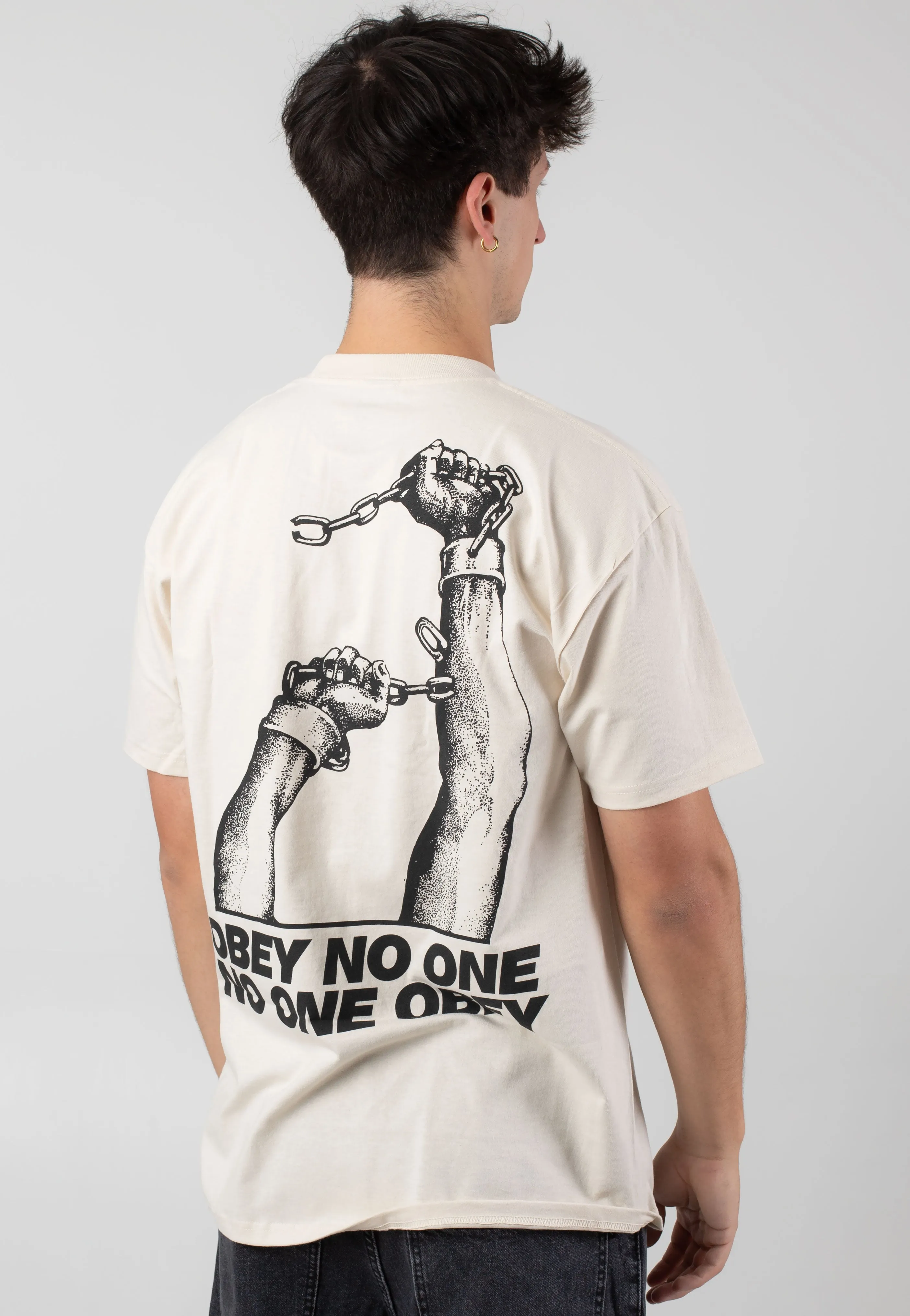 Obey - No One Cream - T-Shirt