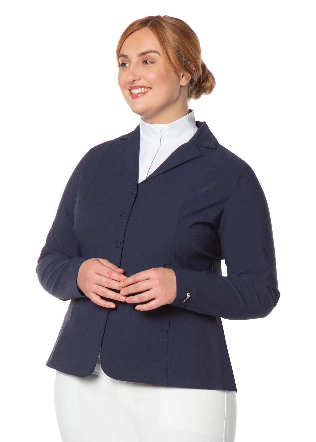 Petite Stretch Competitor Show Coat - 4 Snap