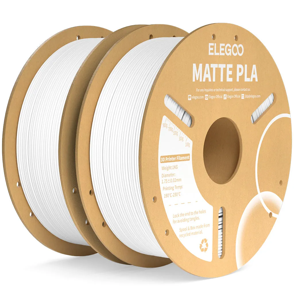 PLA MATTE Filament 1.75mm Colored 2KG