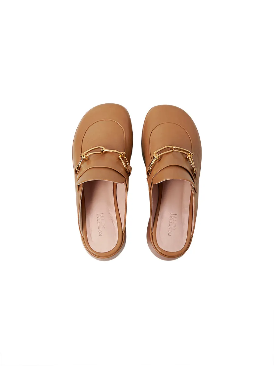 Platform Clog Loafer