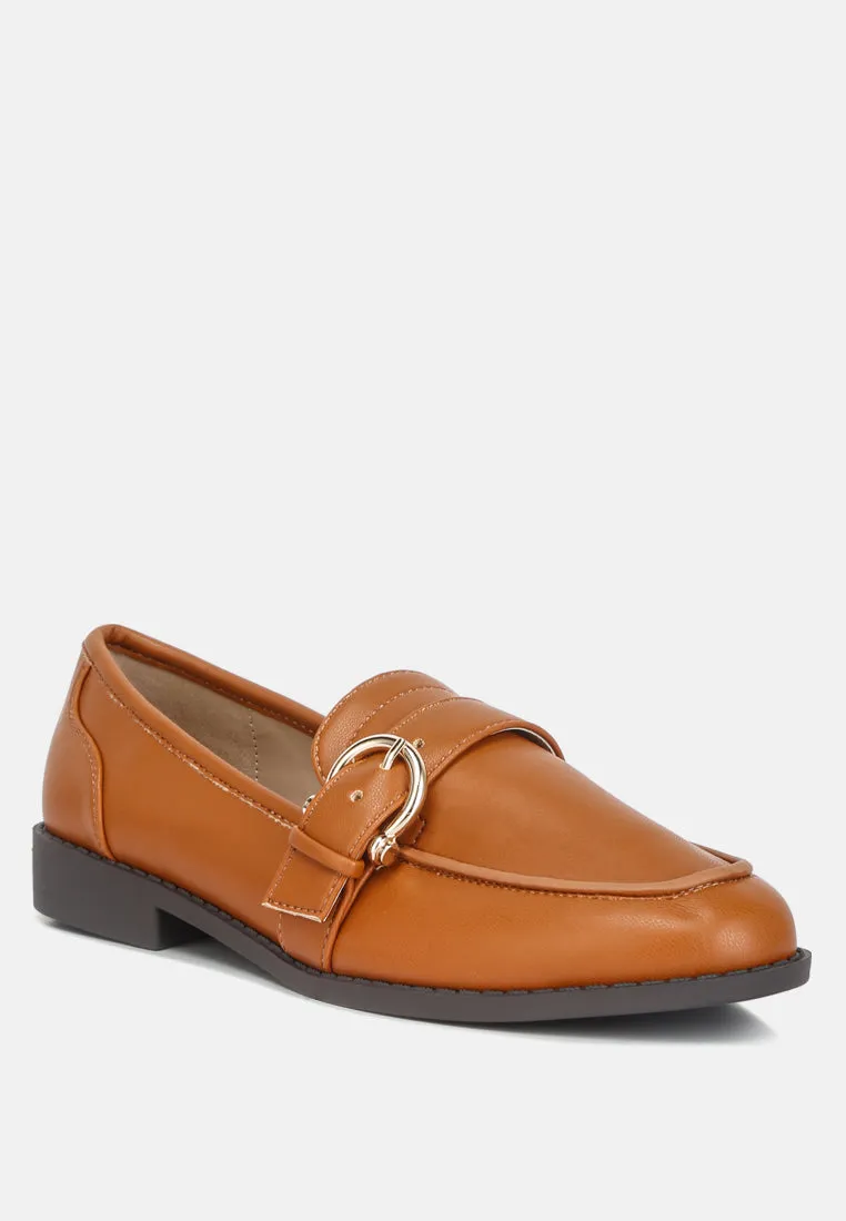 Sheboss Buckle Detail Loafers By Ruw