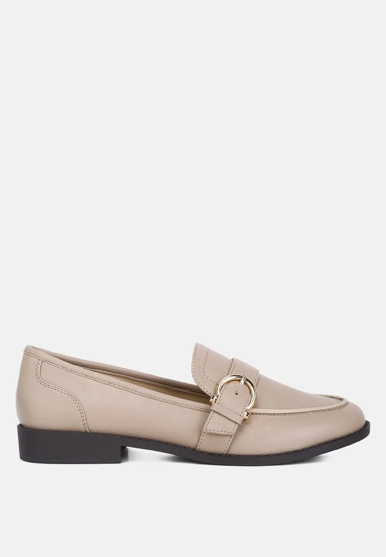 Sheboss Buckle Detail Loafers By Ruw