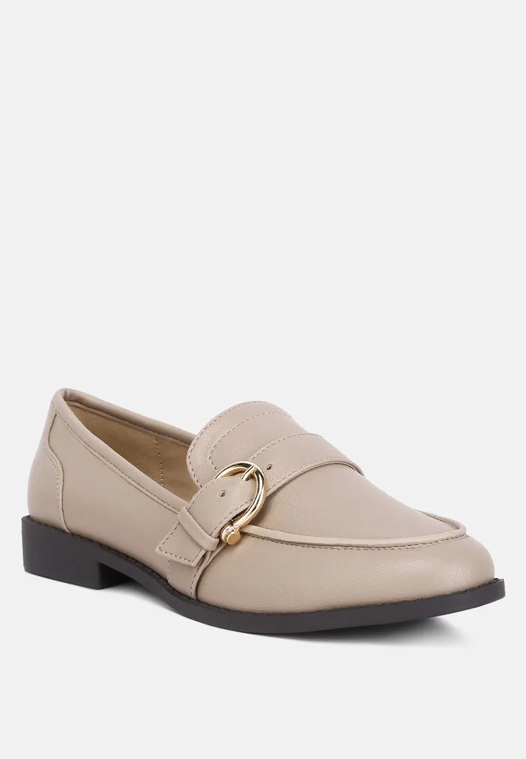 Sheboss Buckle Detail Loafers By Ruw